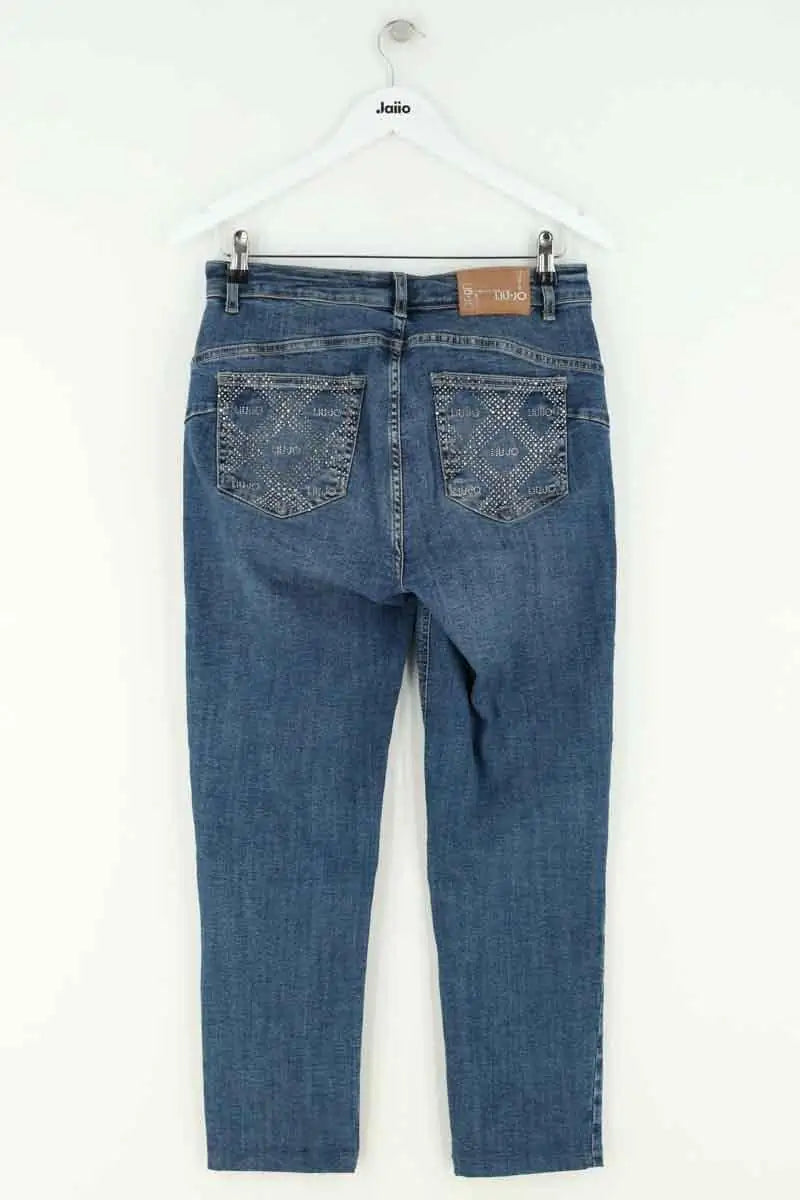 Jean slim Liu Jo Bleu en Coton