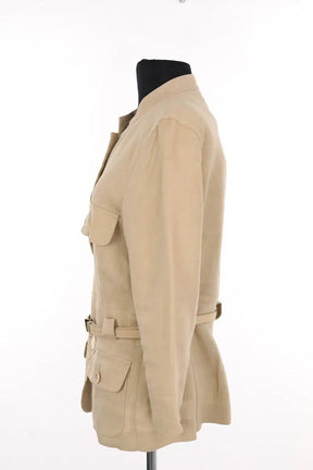 Veste Max Mara Beige en Lin