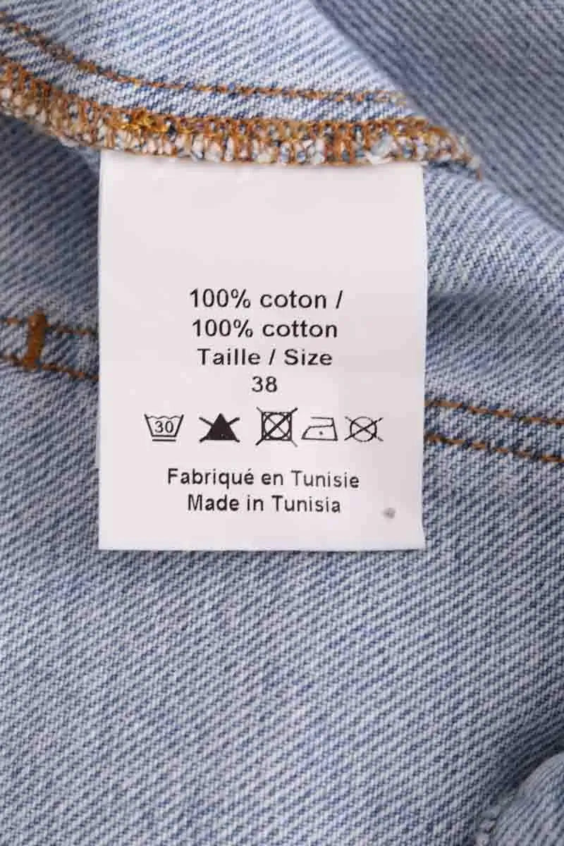 Jean bootcut Leon & Harper Bleu en Coton