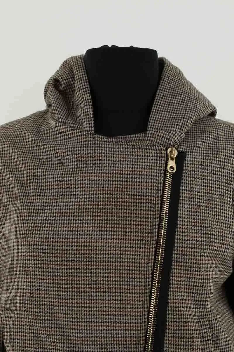 Manteau Sandro Marron en Synthétique