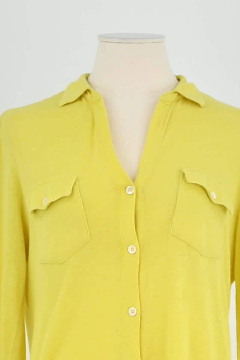 Chemise Majestic Filatures  Jaune