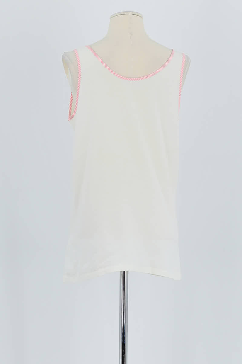 Top sans manche Lacoste  Blanc