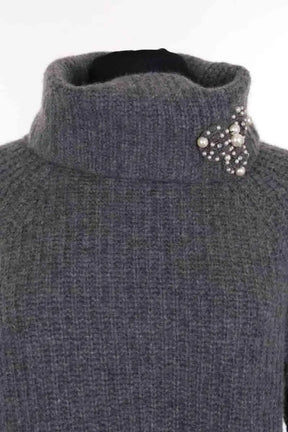 Pull Max & Moi Gris en Cachemire