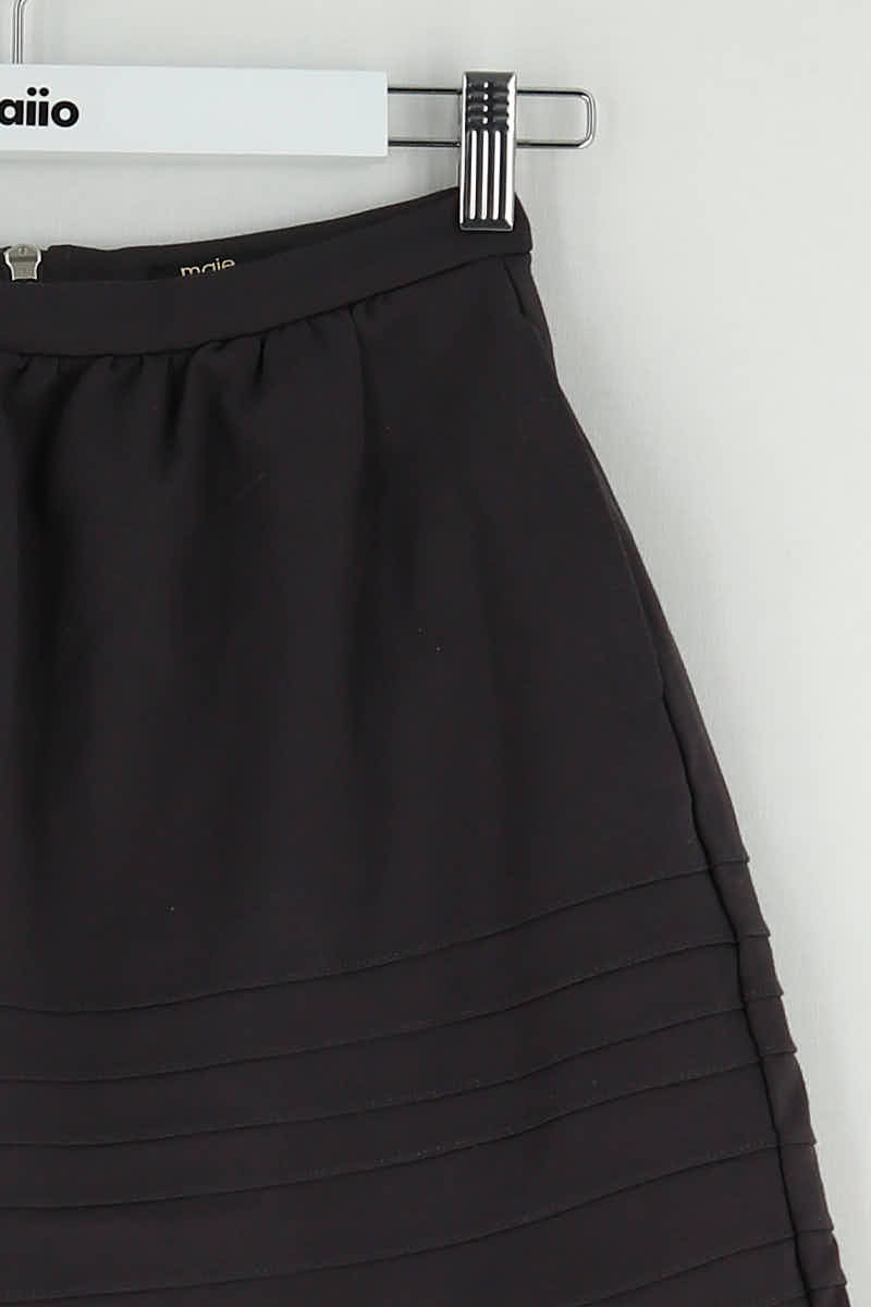 Mini jupe Maje  Noir