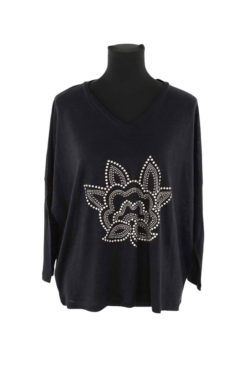 T-shirt Notshy  Noir