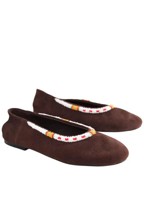 Ballerines Arizona Love Marron en Daim