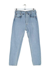 Jean droit Levi's Bleu en Coton, taille S - Seconde Main