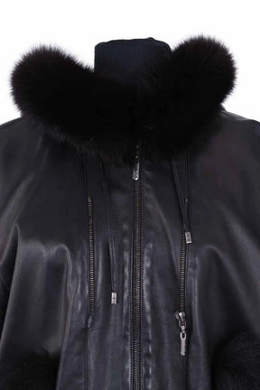 Blouson John Galliano Noir en Cuir