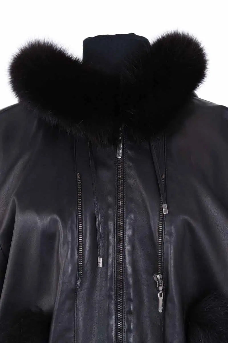 Blouson John Galliano Noir en Cuir
