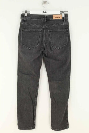 Jean slim Sézane Anthracite en Coton
