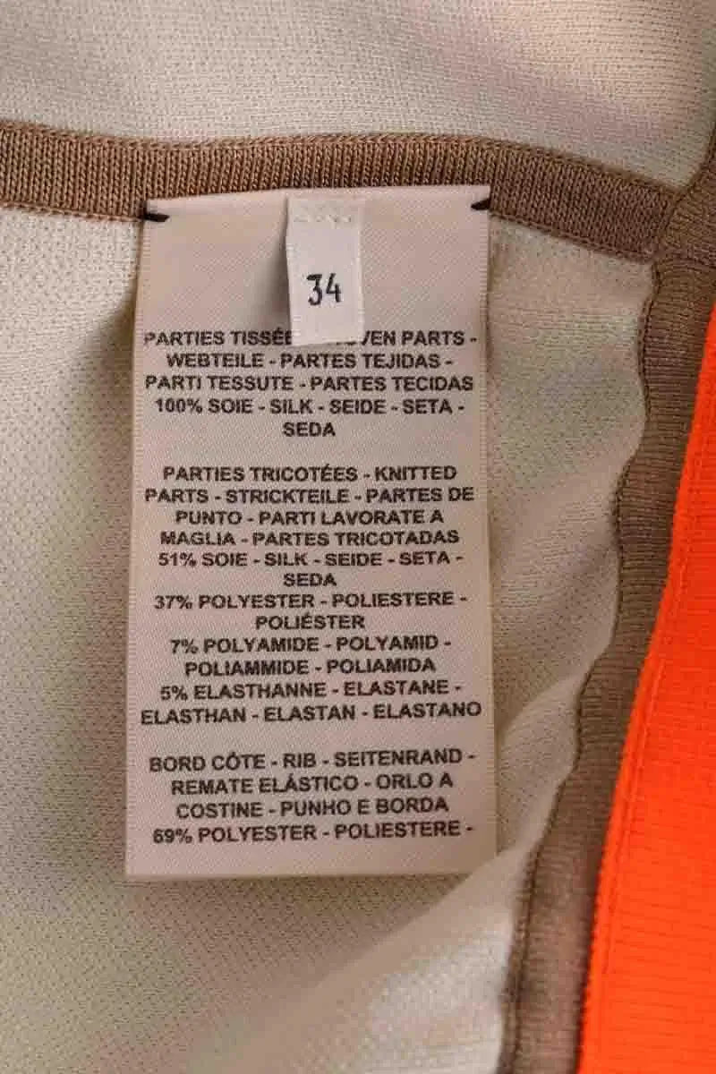 Gilet Hermès Camel en Soie