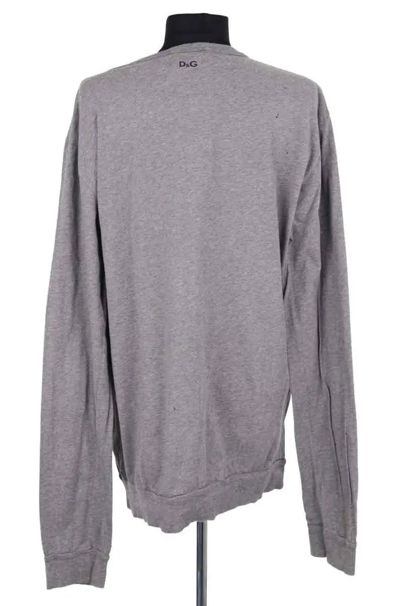 T-shirt Dolce & Gabbana Gris en Coton