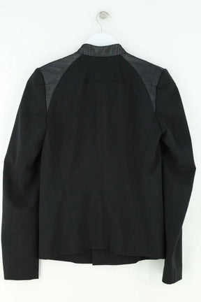 Blazer Maje Noir en Synthétique