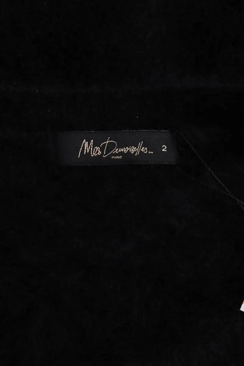 Cardigan Mes Demoiselles Noir en Laine