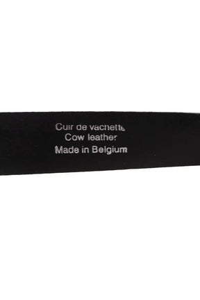 Ceinture The Kooples Noir en Cuir