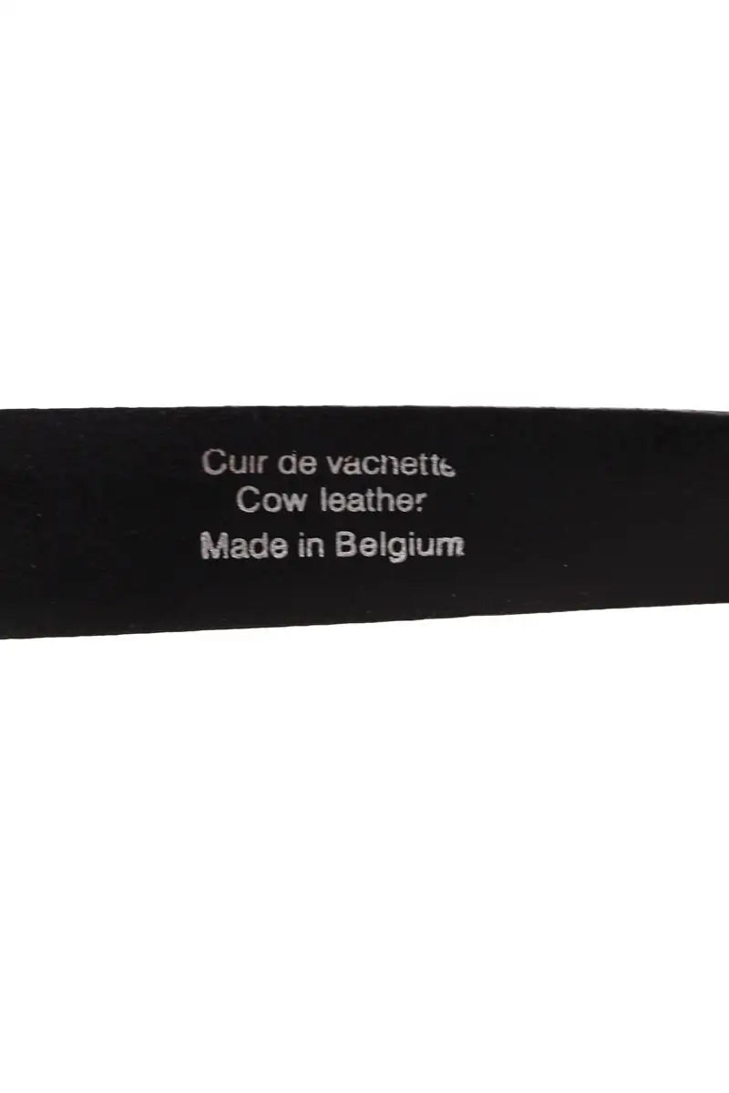 Ceinture The Kooples Noir en Cuir