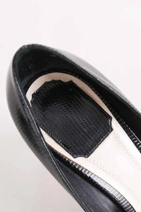 Talons Dior Noir en Cuir