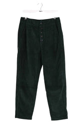 Pantalon Chloé Stora Vert en Coton, taille M - Seconde Main