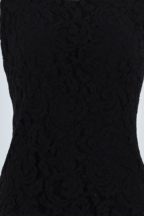 Top sans manche Armani  Noir