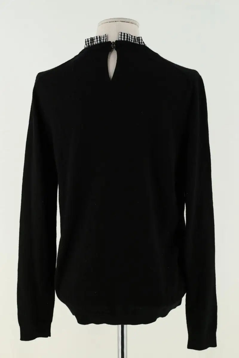 Pull Sézane Noir en Coton