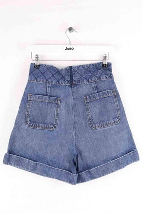 Mini short Sandro Bleu en Coton