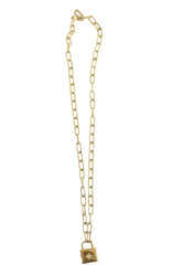 Collier APM Monaco Doré en Plaqué or, taille  - Seconde Main