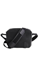 Sacoche Loewe Messager militaire XS Noir en Cuir - Seconde Main