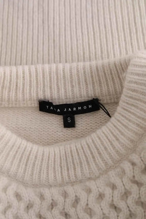 Pull Tara Jarmon Blanc en Laine