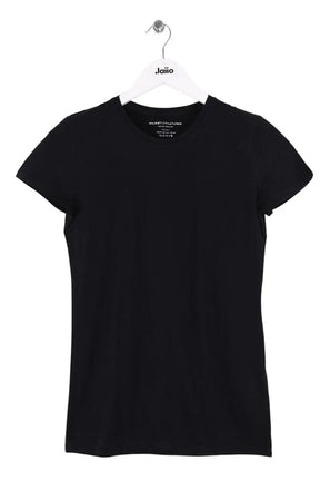 T-shirt Majestic Filatures Noir en Coton, taille S - Seconde Main