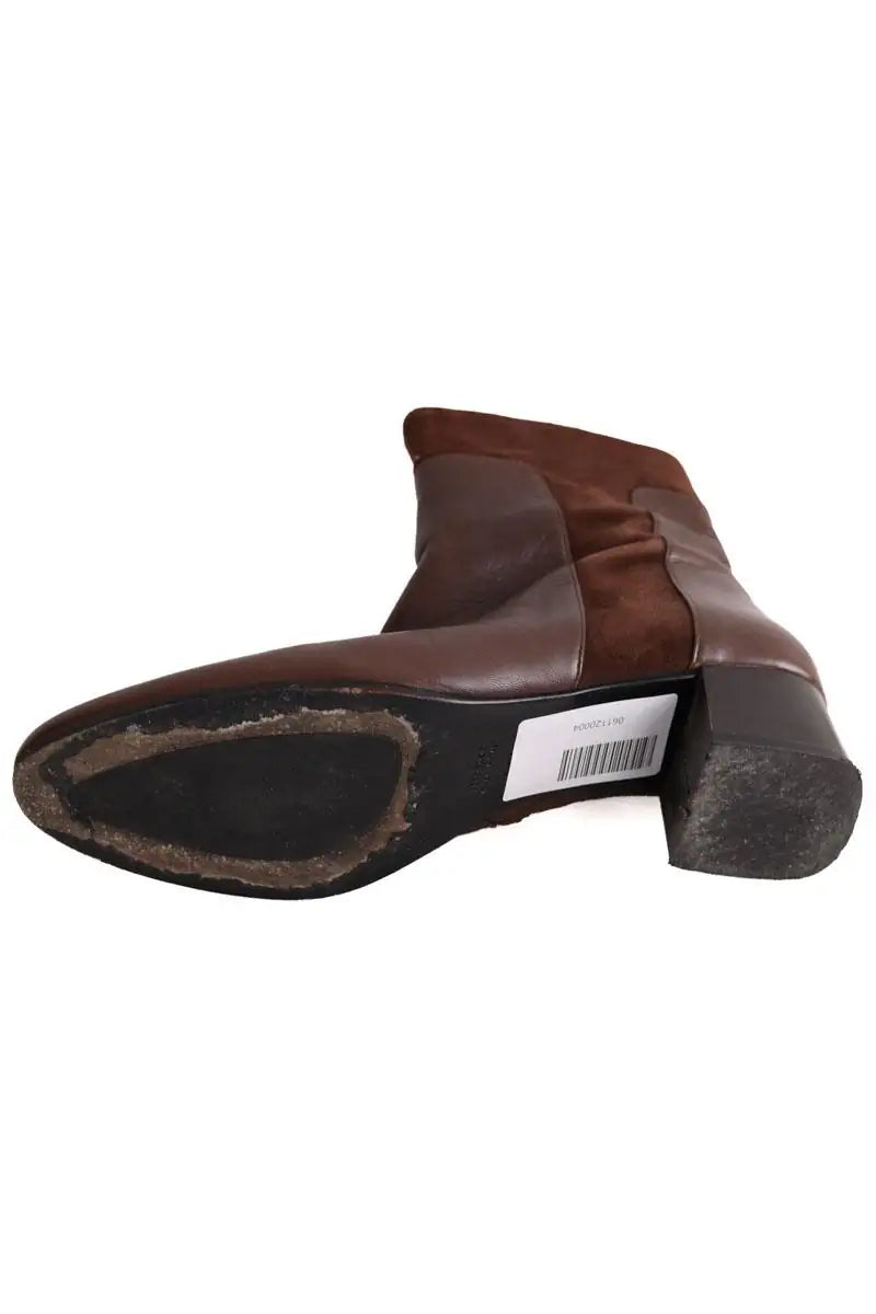 Boots Carel Marron en Cuir
