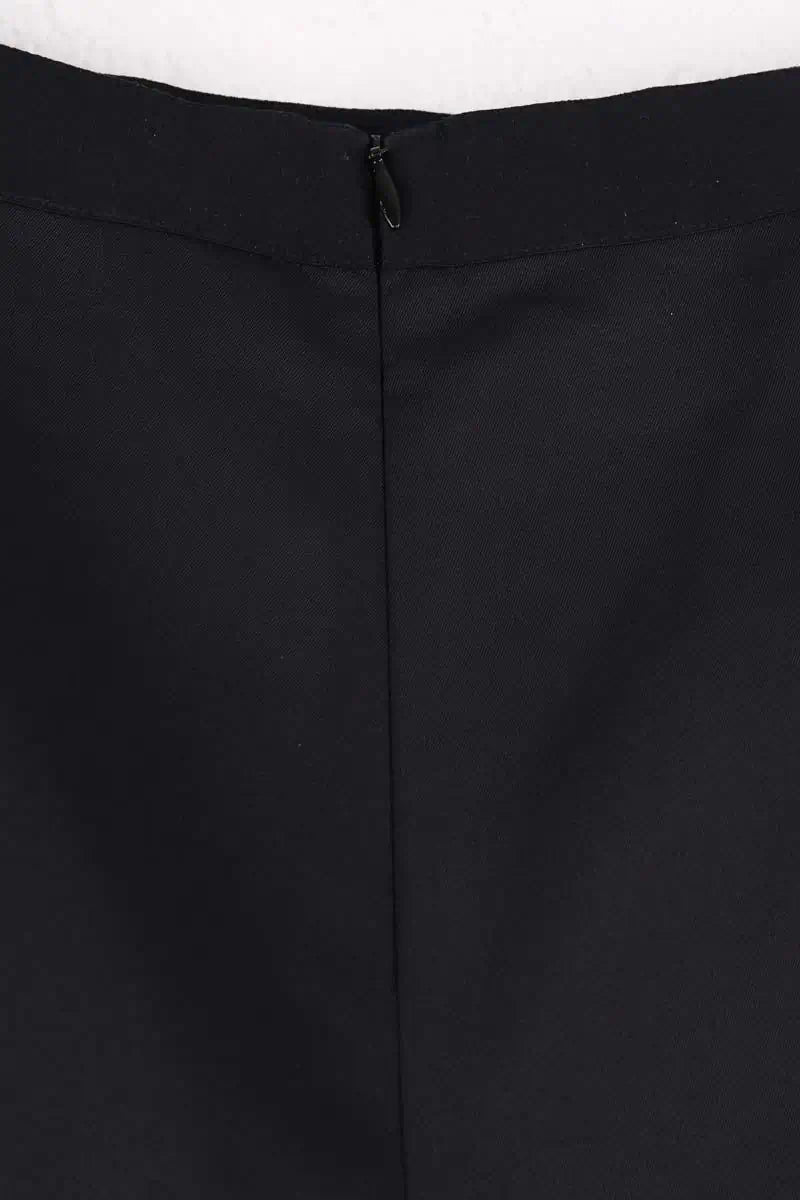 Mini short Maje Noir en Synthétique