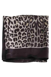 Carré All Saints Beige en Soie - Seconde Main