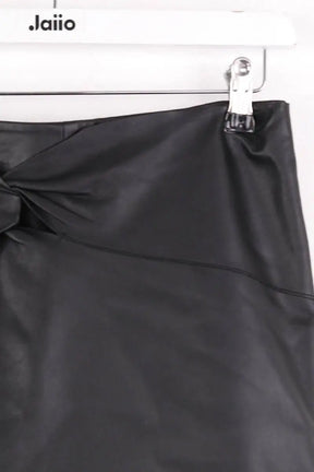 Jupe Ba&Sh Noir en Cuir