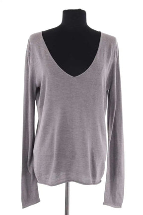 Top Zadig & Voltaire Sina Gris en Soie, taille S - Seconde Main