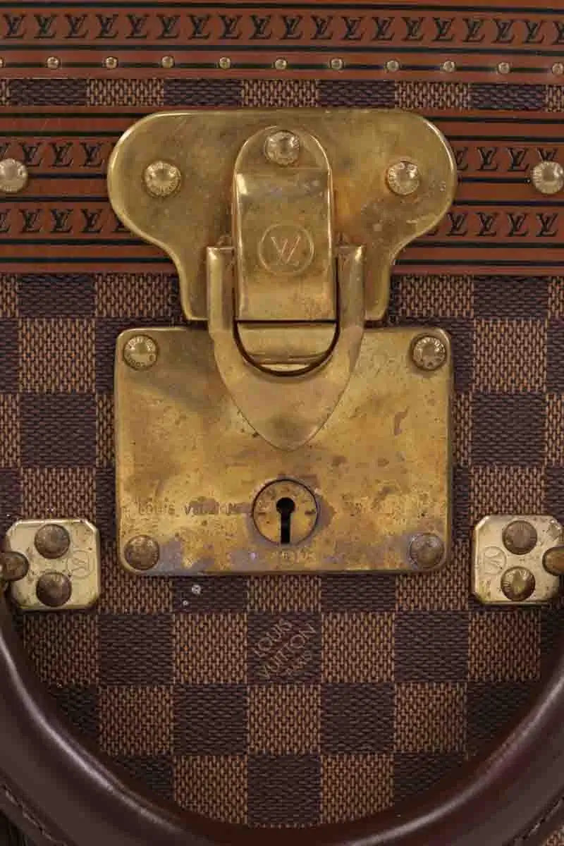 Malle Louis Vuitton des années 1920 Louis Vuitton Marron en 