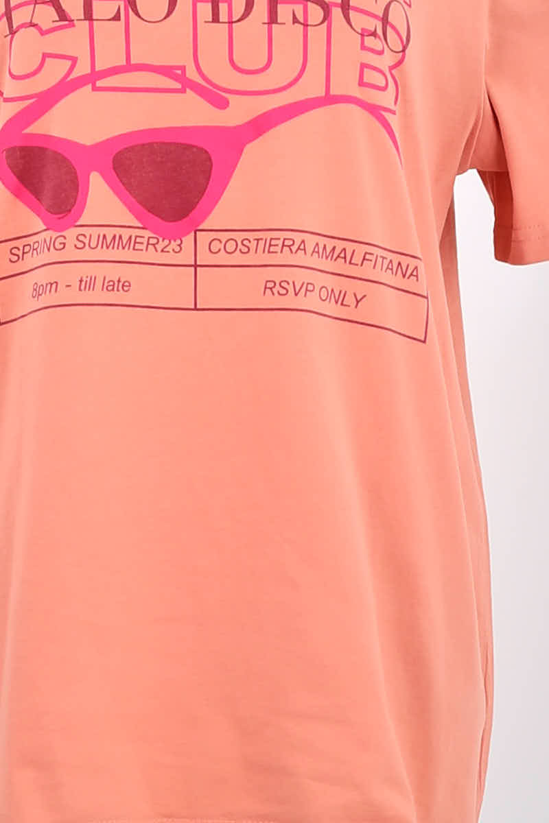 T-shirt Modetrotter  Orange