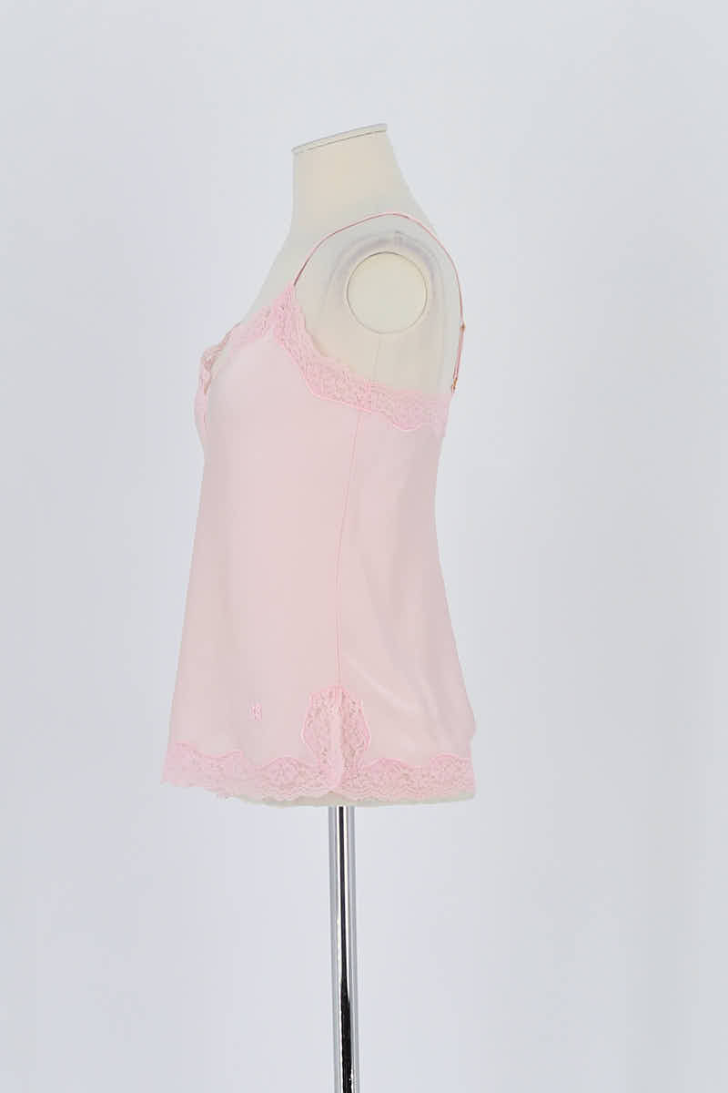 Top sans manche Vannina Vesperini  Rose