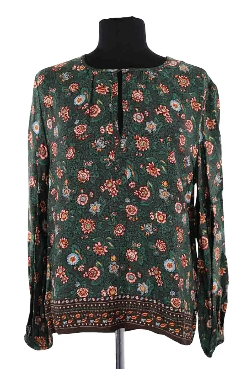 Blouse Vanessa Bruno Vert en Viscose, taille S - Seconde Main