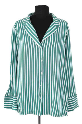 Chemise Tommy Hilfiger Vert en Viscose, taille XL - Seconde Main