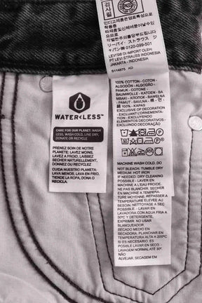 Mini jupe Levi's Gris en Coton