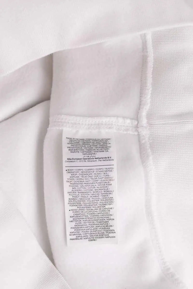Sweatshirt Nike Blanc en Coton