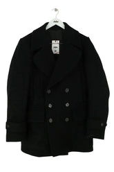 Manteau Burberry Noir en Laine, taille XXL - Seconde Main