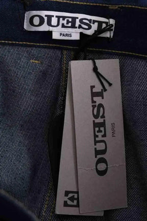 Bermuda Ouest Paris Apron shorts Bleu en Coton