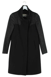 Manteau Gerard Darel Noir en Laine, taille S - Seconde Main