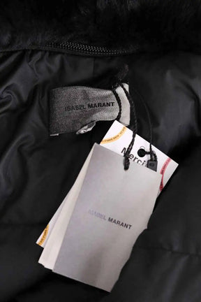 Parka Isabel Marant Marine en Synthétique