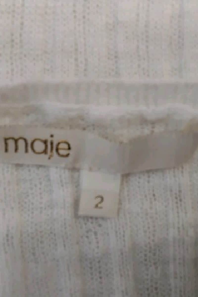 Pull Maje  Blanc