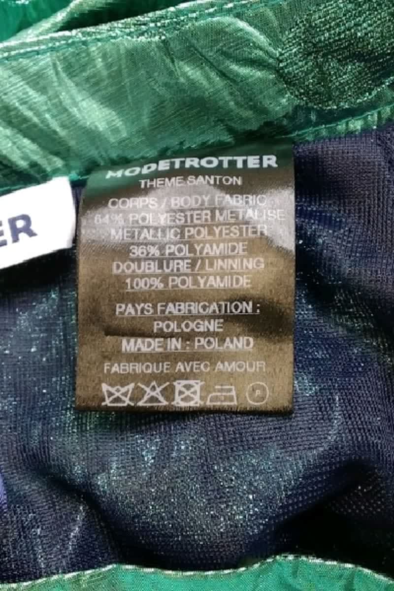 Mini jupe Modetrotter  Turquoise