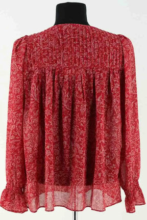 Blouse Ba&Sh Rouge en Synthétique