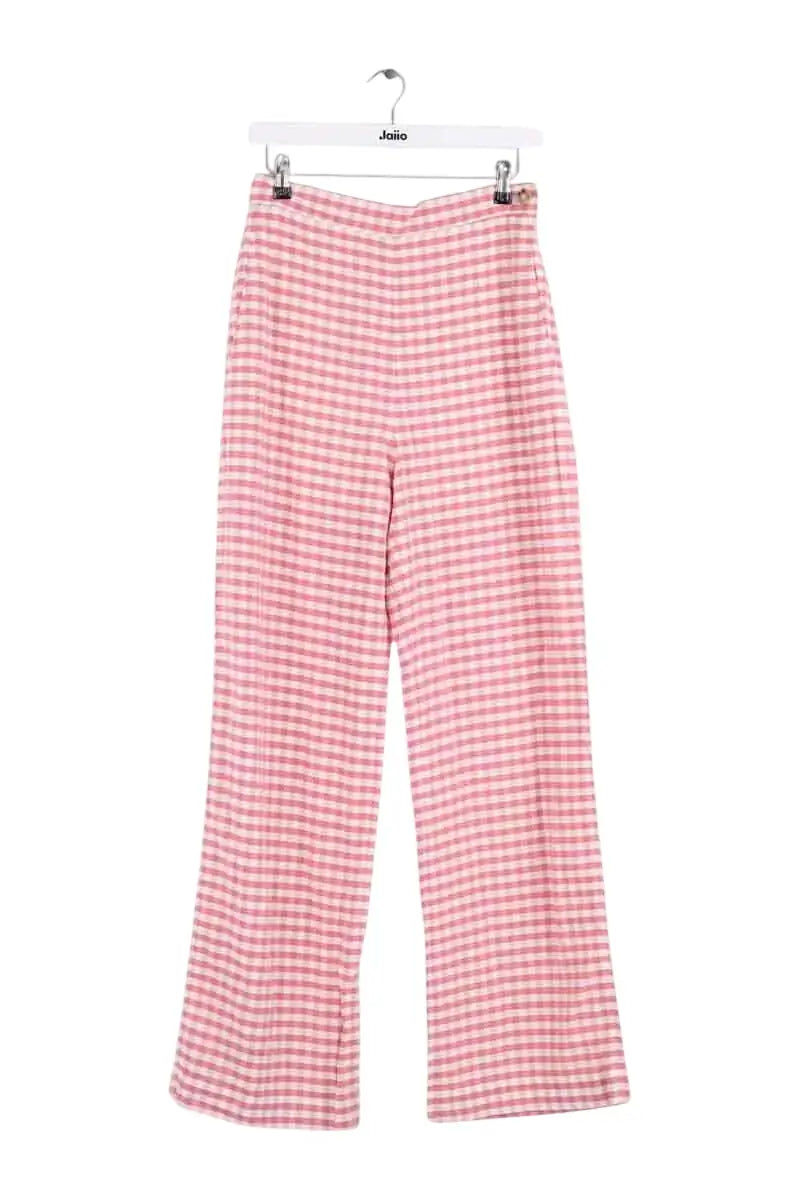 Pantalon droit Bellerose Rose en Coton, taille M - Seconde Main