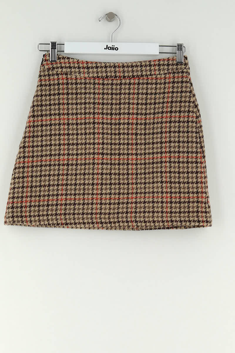 Mini jupe Saaj  Marron